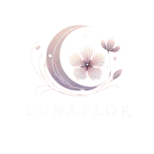 Logo Lunaflor: Buchete de flori din ceara de soia si lumanari parfumate